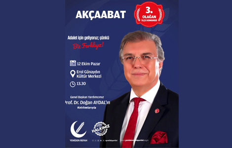 Yeniden Refah Partisi Kongre Yapacak