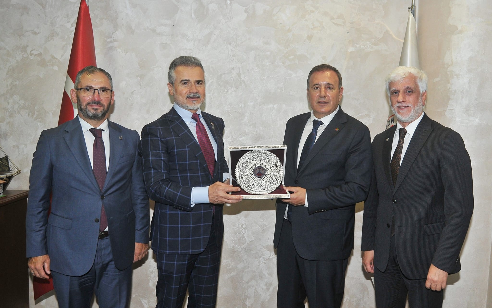 Yeniden Refah Partisi’nden TTSO’ya ziyaret