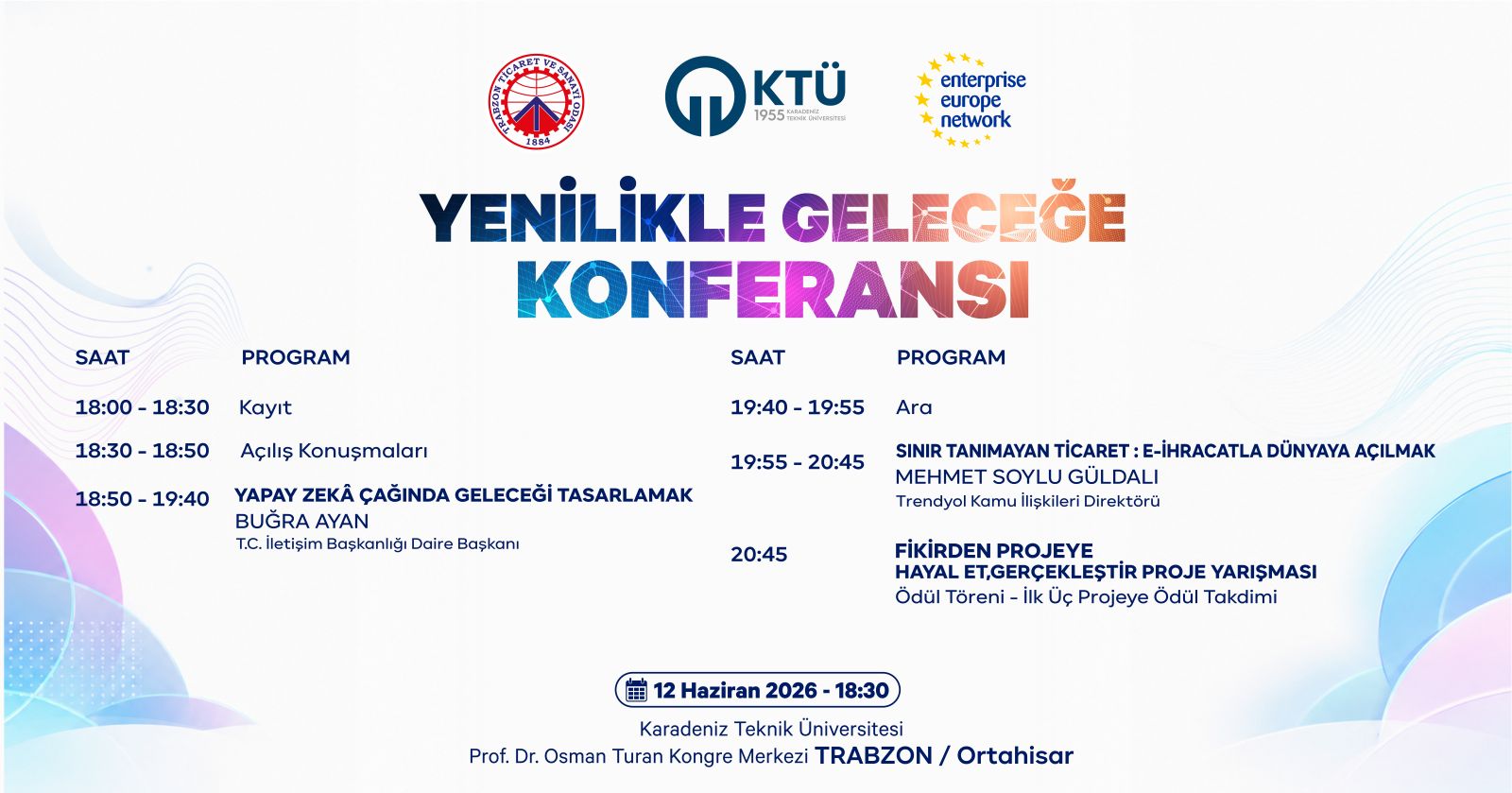 Yenilikle Geleceği Konferansı’nda yapay zekâ ve e-ihracat anlatılacak