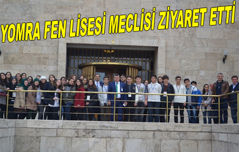 Yomra Fen Lisesi Meclisi Ziyaret Etti.
