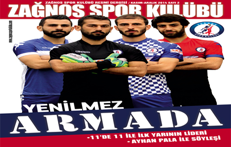 Zağnosspor Kulübü Resmi Dergisi 2.Saysı Çıktı.