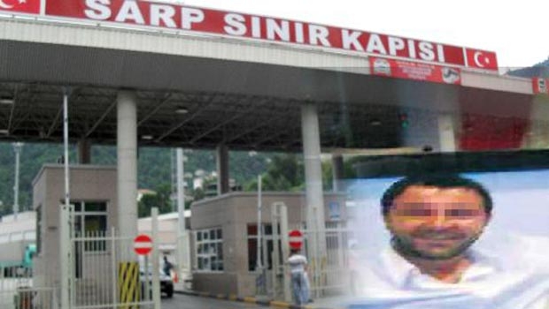 Zanlı sınırdan geçemedi