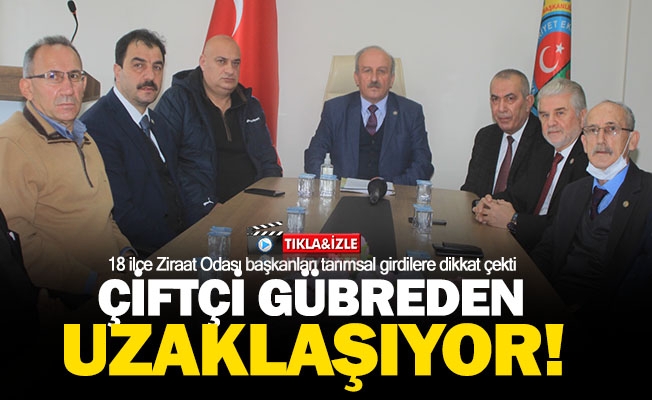 Ziraat Oda başkanlarından gübre uyarısı!