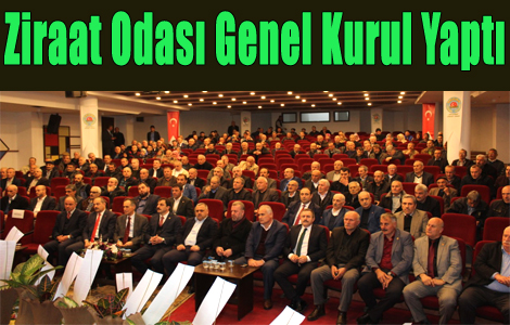 ZRAAT ODASI GENEL KURULU YAPILDI

