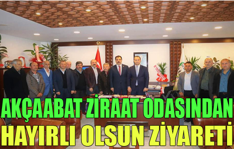 ZİRAAT ODASI YÖNETİMİNDEN ZİYARET